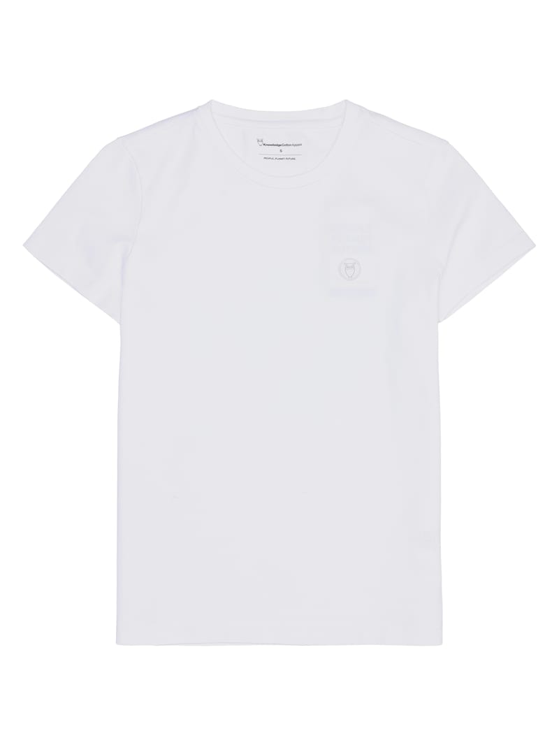 Basic badge tee - Regenerative Organic Certified™ - GOTS/Vegan