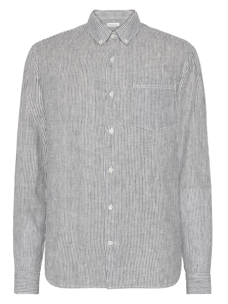 Linen stripe shirt