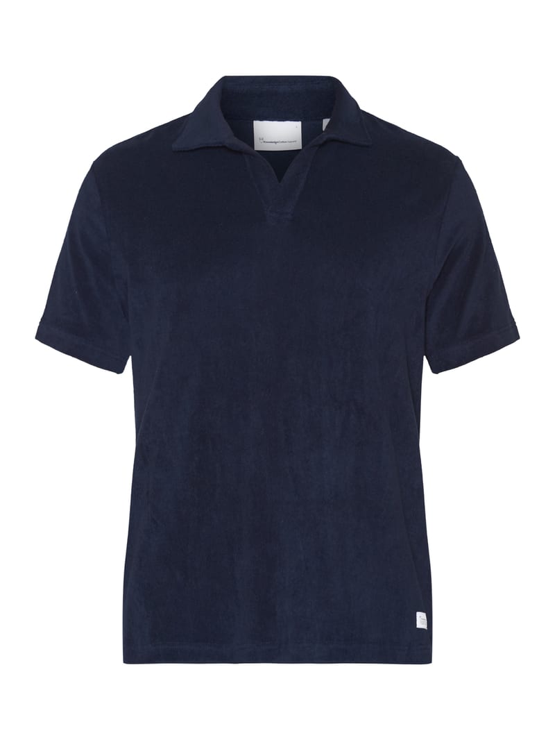Loose bouclé polo