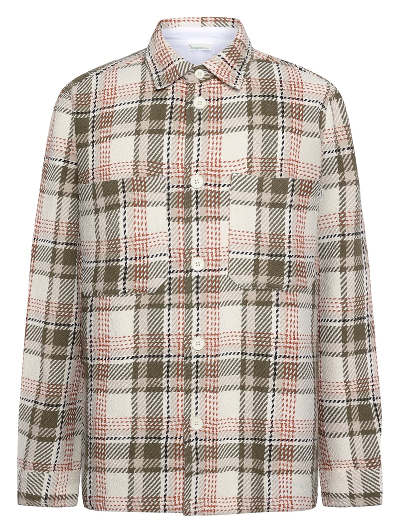 Checked overshirt - GOTS/Vegan