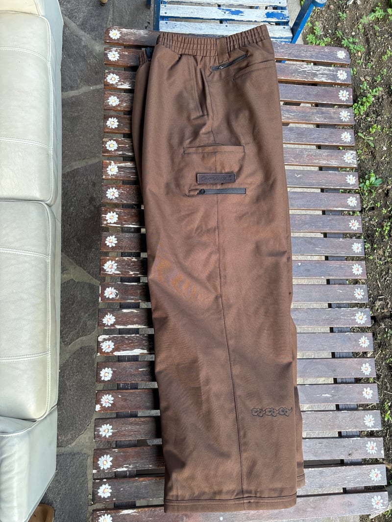deconstructed pantaloni - brown