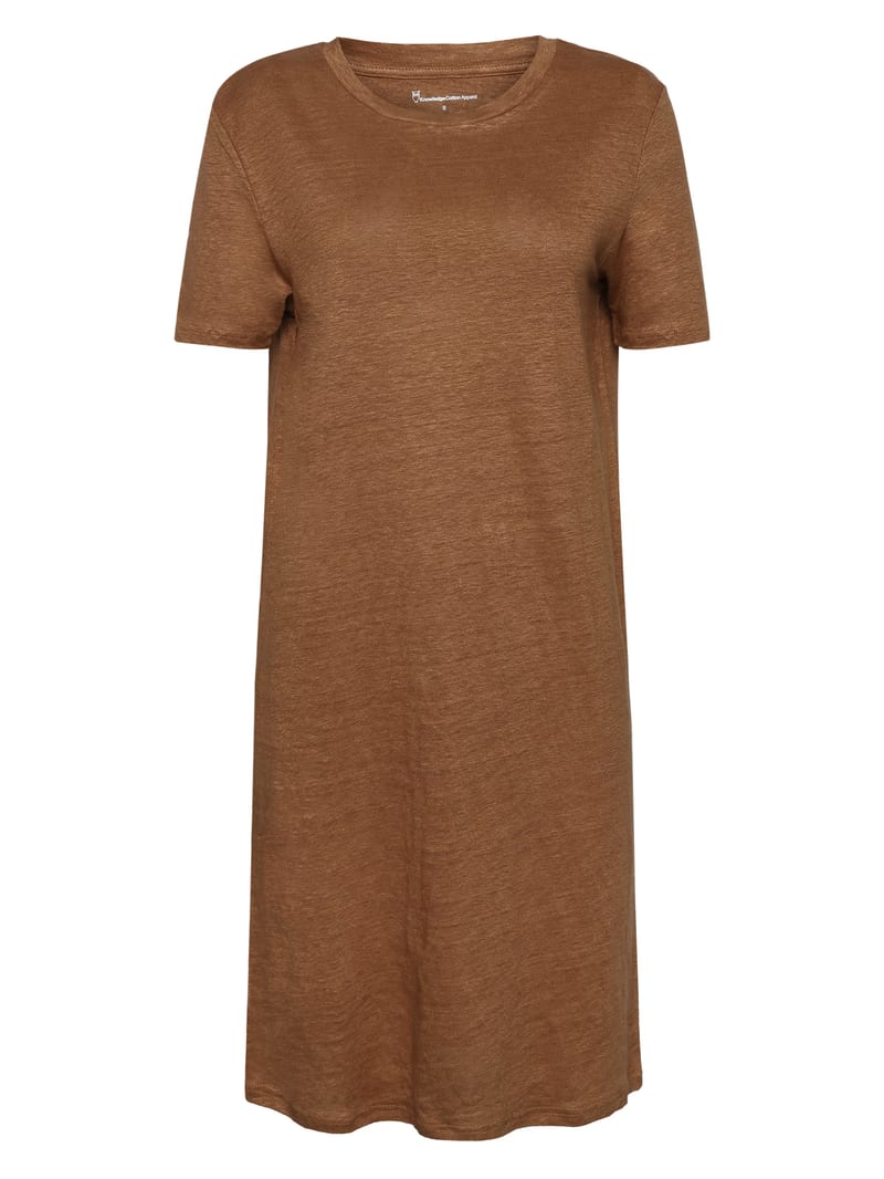 Linen t-shirt dress