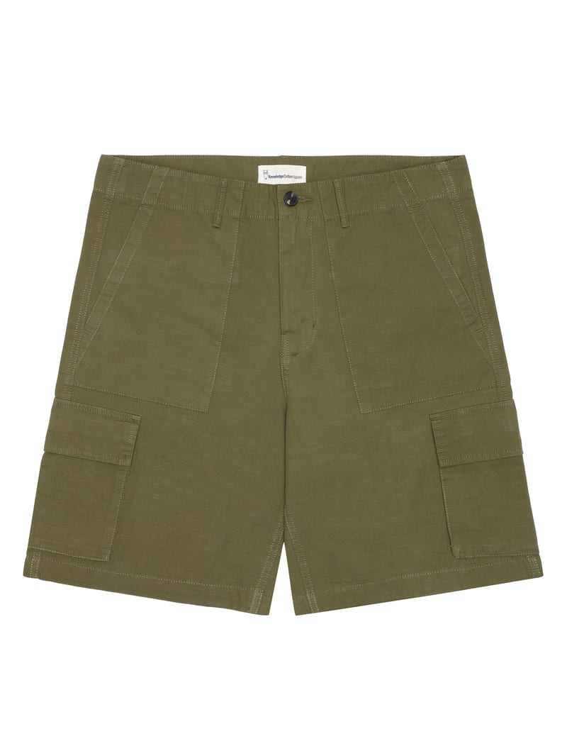FLINT wide slub yarn shorts - GOTS/Vegan