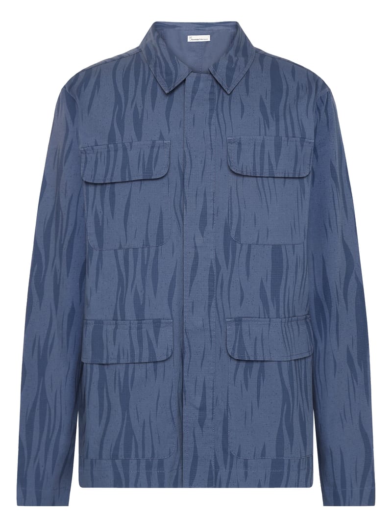 Ripstop Northern Lights overshirt - GOTS/Vegan