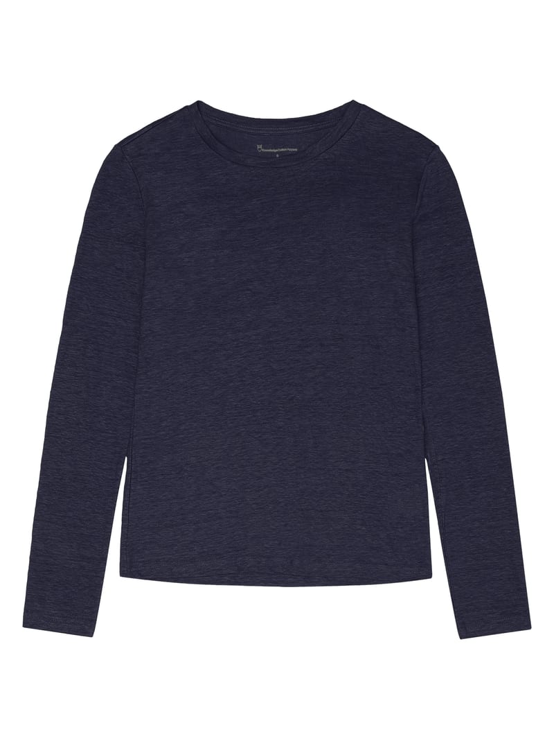 Long sleeve linen t-shirt - GOTS/Vegan