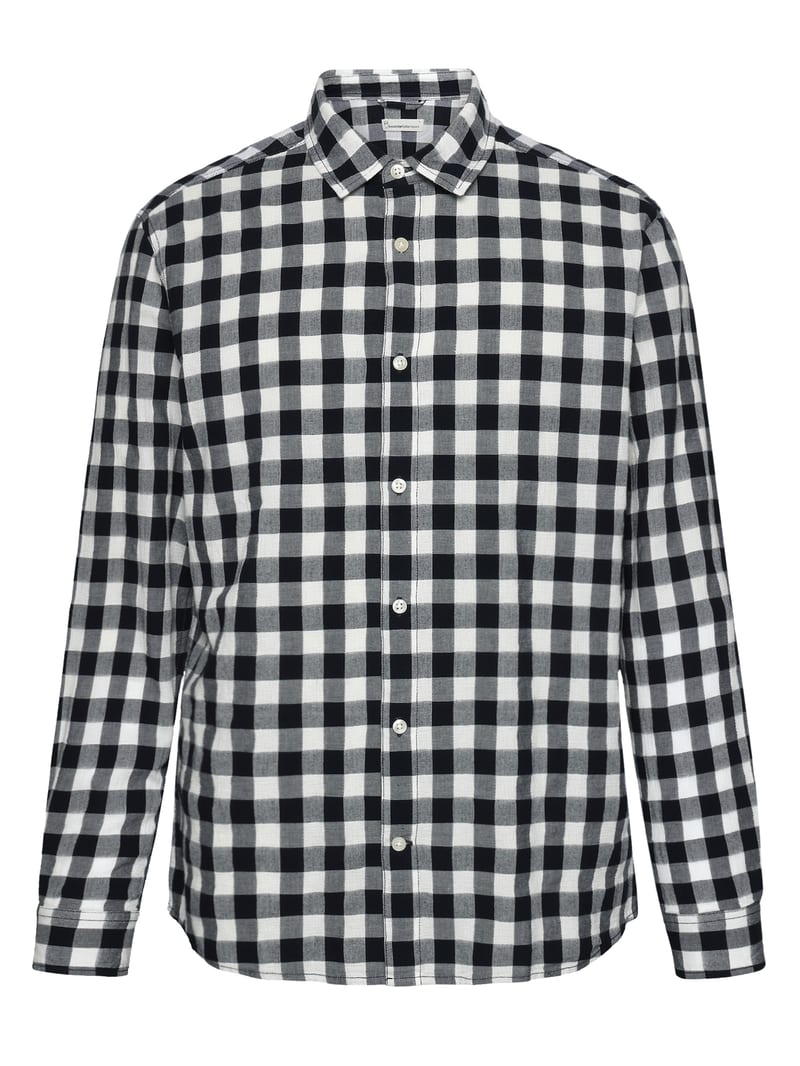 Regular checked shirt - GOTS/Vegan