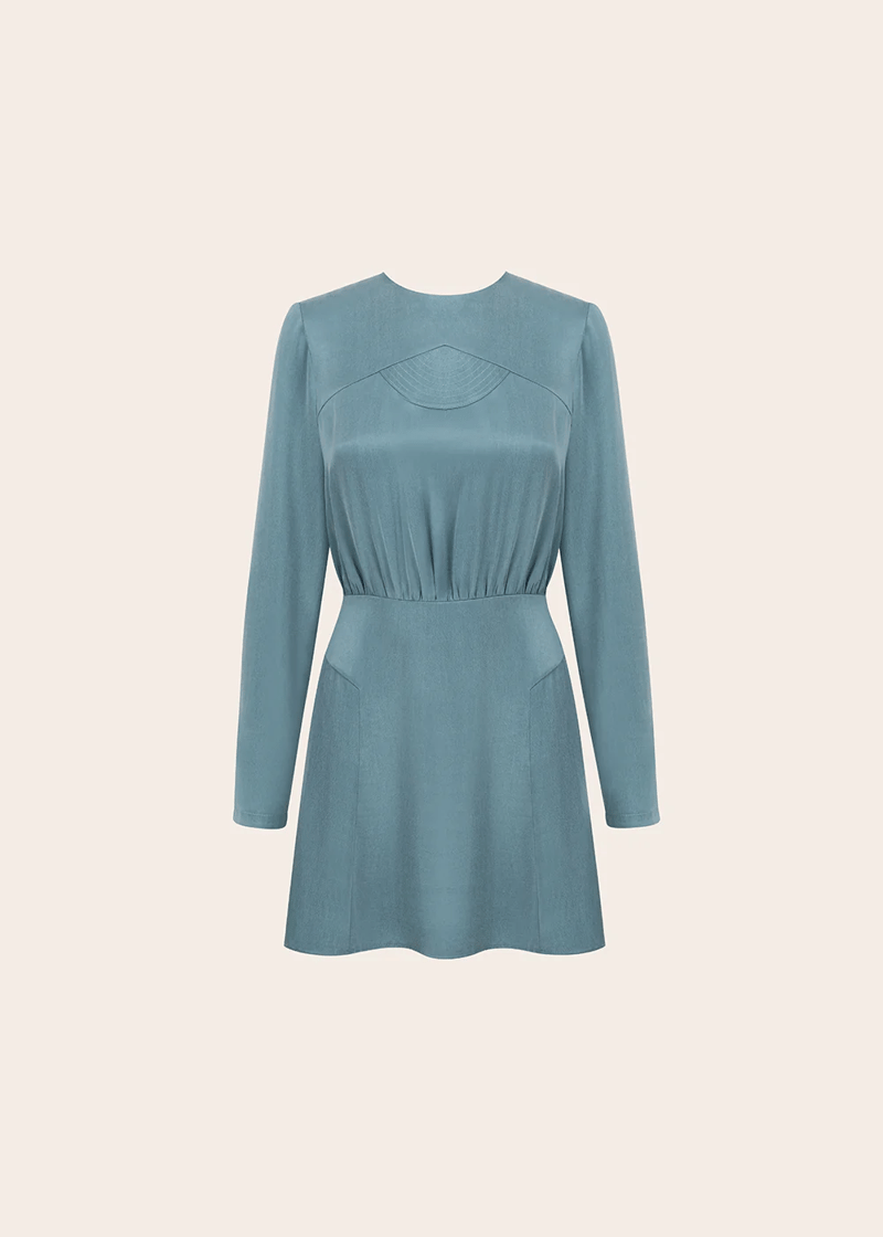Sincerely Dress Blue