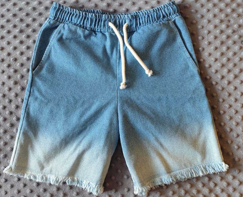 Washed Denim Shorts 158/164