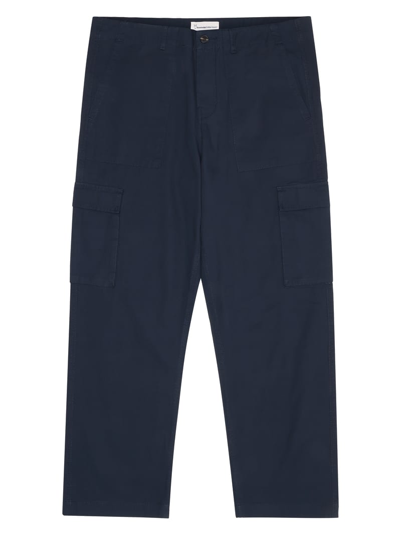 FLINT wide slub yarn pants - GOTS/Vegan