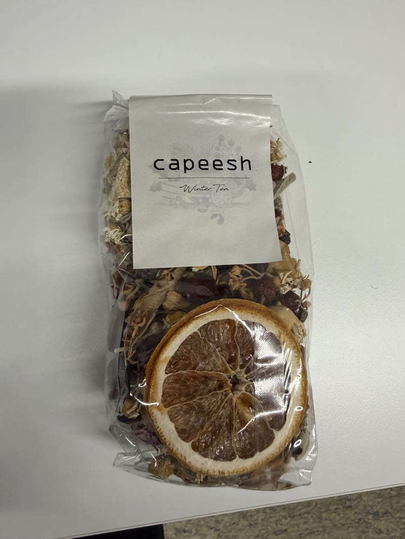Capeesh winter herbal tea blend